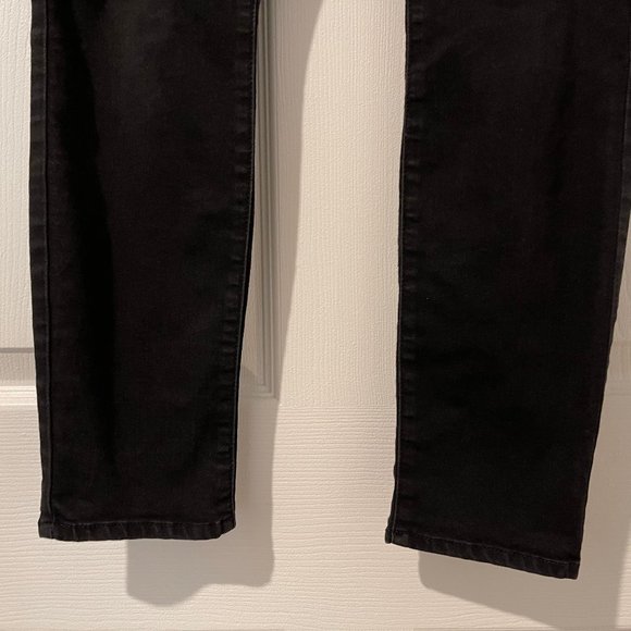 Joe's Jeans Black Zipper Skinny Ankle Jeans Jeggings Sz 29 (31x27) - Picture 6 of 15